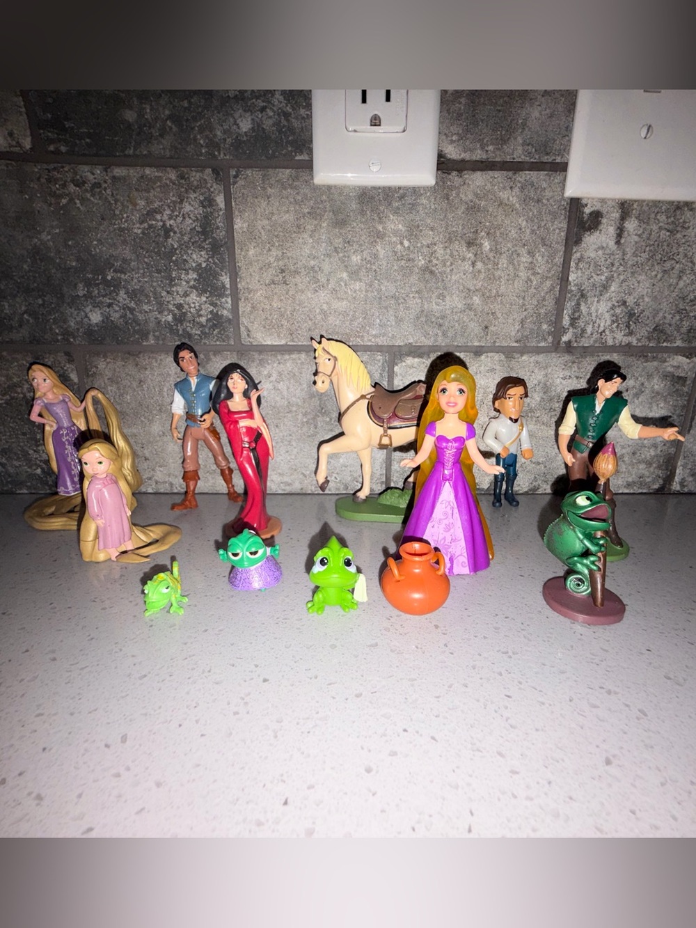 Disney Rapunzel Figurines